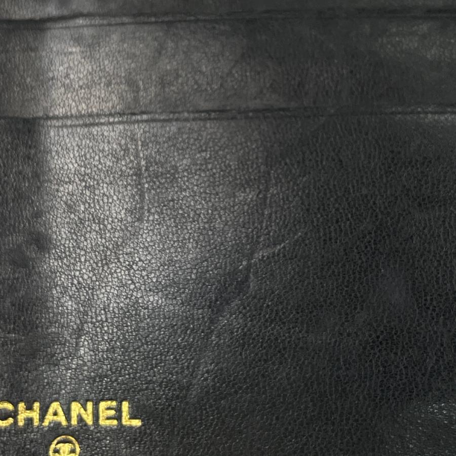 CHANEL（シャネル） ココマーク 二つ折り長財布 がま口 キャビアスキン