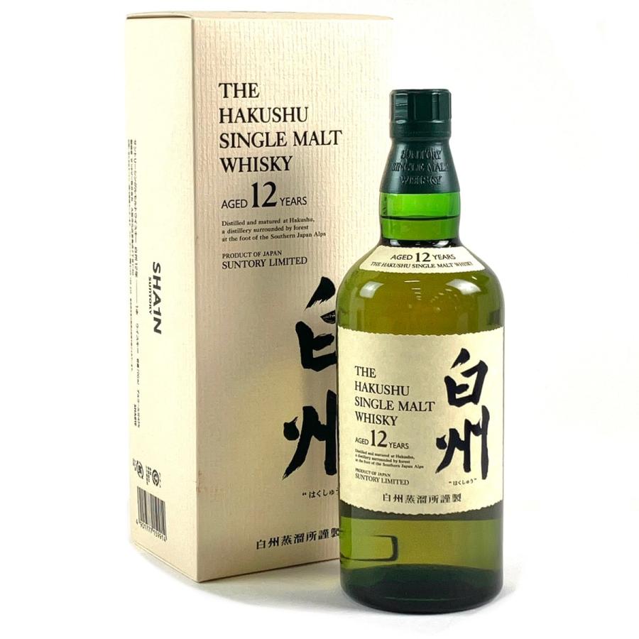東京都内限定お届け サントリー SUNTORY 白州 12年 旧 シングルモルト