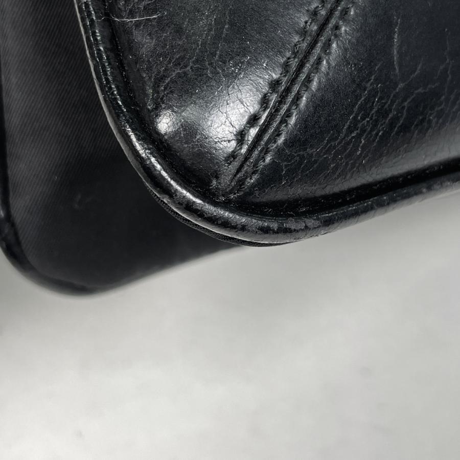 プラダ PRADA ロゴプレート ショルダーバッグ ナイロン ネロ(ブラック) レディース 中古 在庫一掃_2