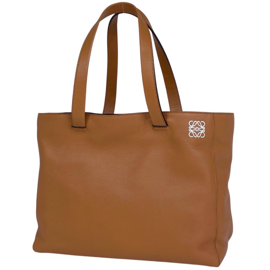 ■美品■LOEWE トートバッグ　アナグラム　レザー　イーストウエストショッパー LOEWE（ロエベ） イーストウエスト ショッパー トートバッグ
