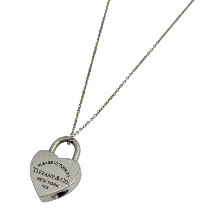 Tiffany & Co. ネックレス 南京錠シルバー925 TIFFANY&Co.（ティファニー） リターン トゥ ネックレス 南京錠 ハート