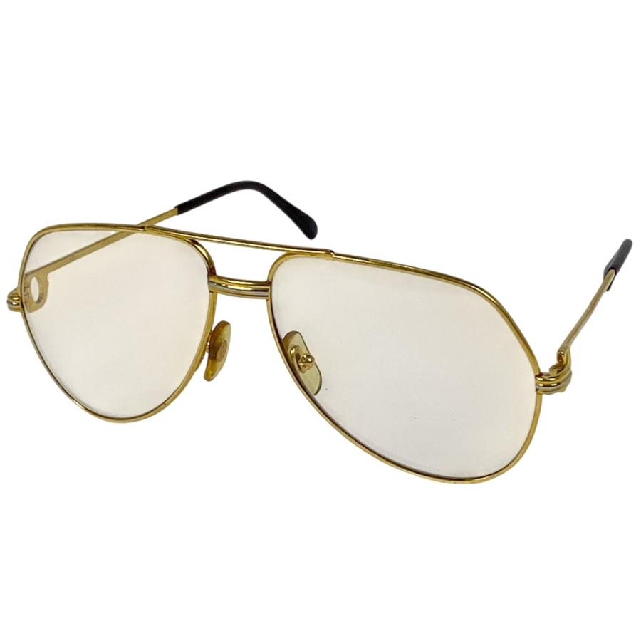 Cartier トリニティ アビエーターサングラス ゴールド Cartier（カルティエ） トリニティ メガネ アイウェア サングラス 眼鏡