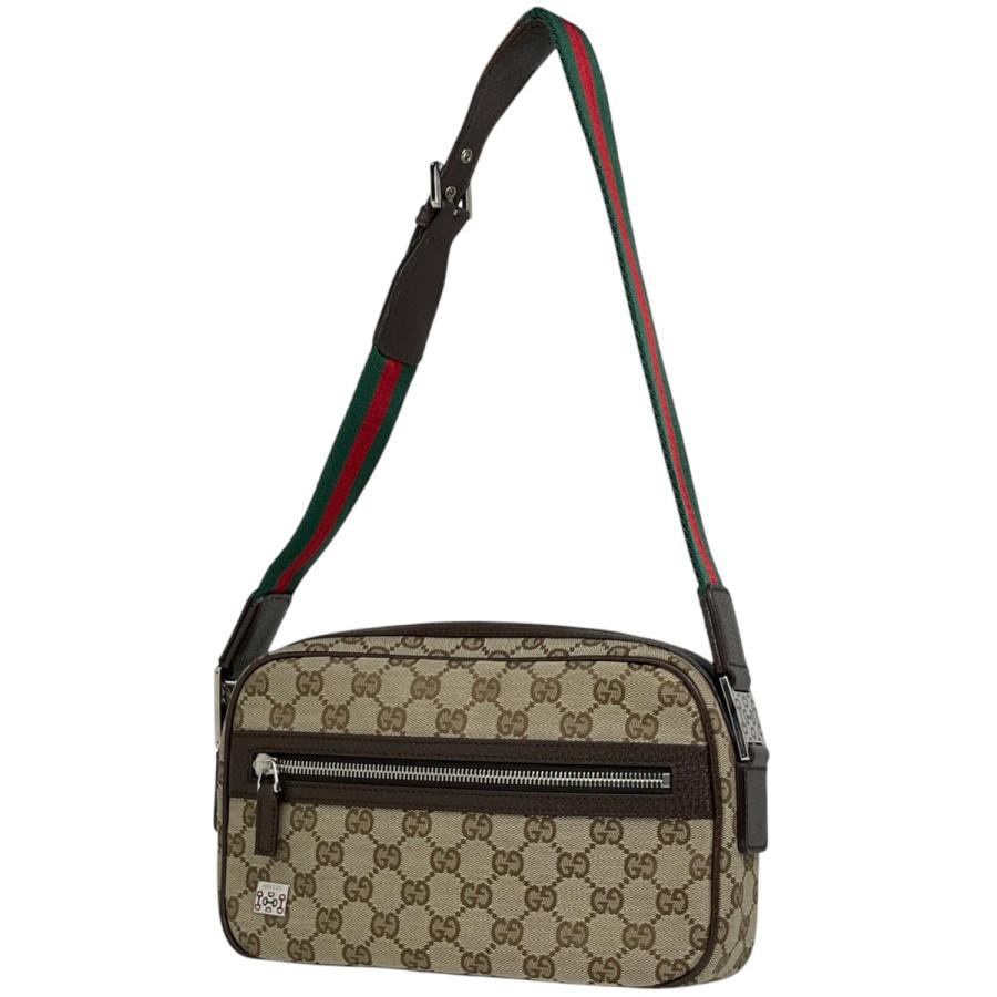 GUCCI グッチ GGキャンバス シェリーライン ショルダーバッグ レディース GUCCI グッチ GGキャンバス シェリーライン ショルダーバッグ