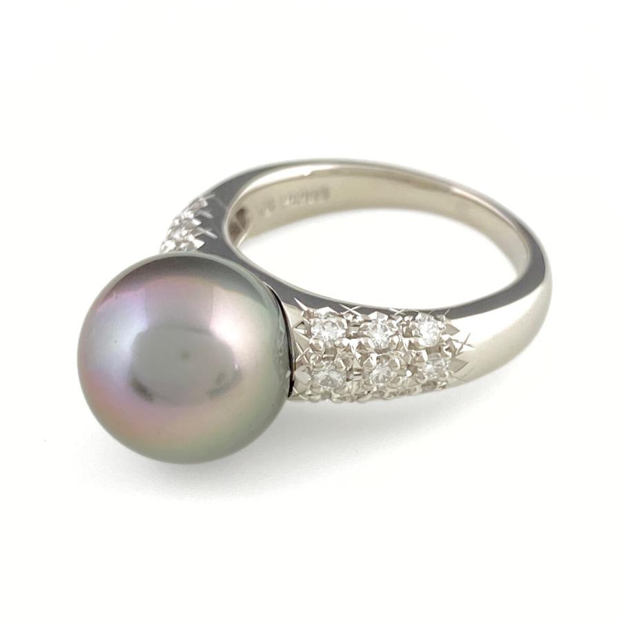 TASAKI パール 真珠 ダイヤモンド リング・指輪 PT900 レディース 