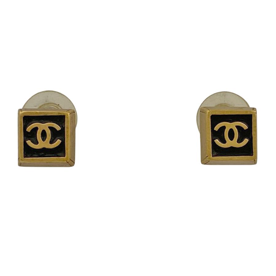 CHANEL（シャネル） ココマーク ピアス スクエア ピアス GP ゴールド