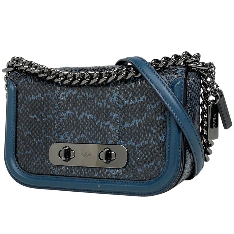 COACH（コーチ） ロゴ チェーン ショルダーバッグ 斜め掛け