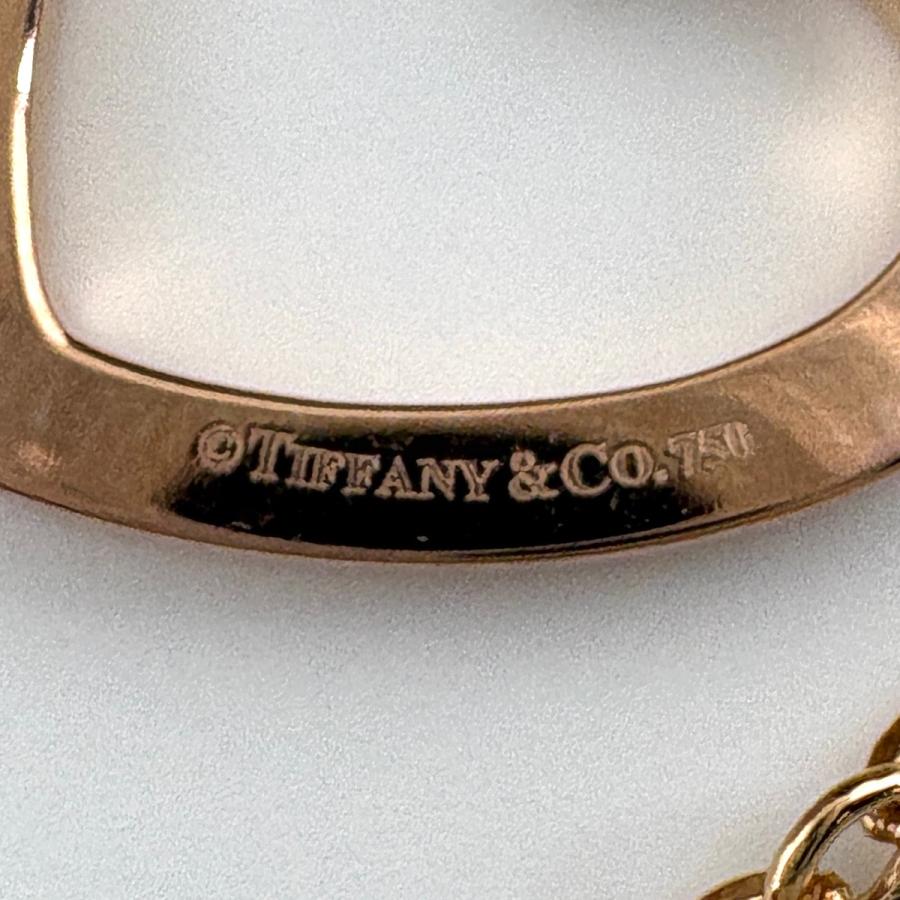 ティファニー TIFFANY&Co. センチメタルハートペンダント PG ピンクゴールド ネックレス ネックレス 750 レディース 中古