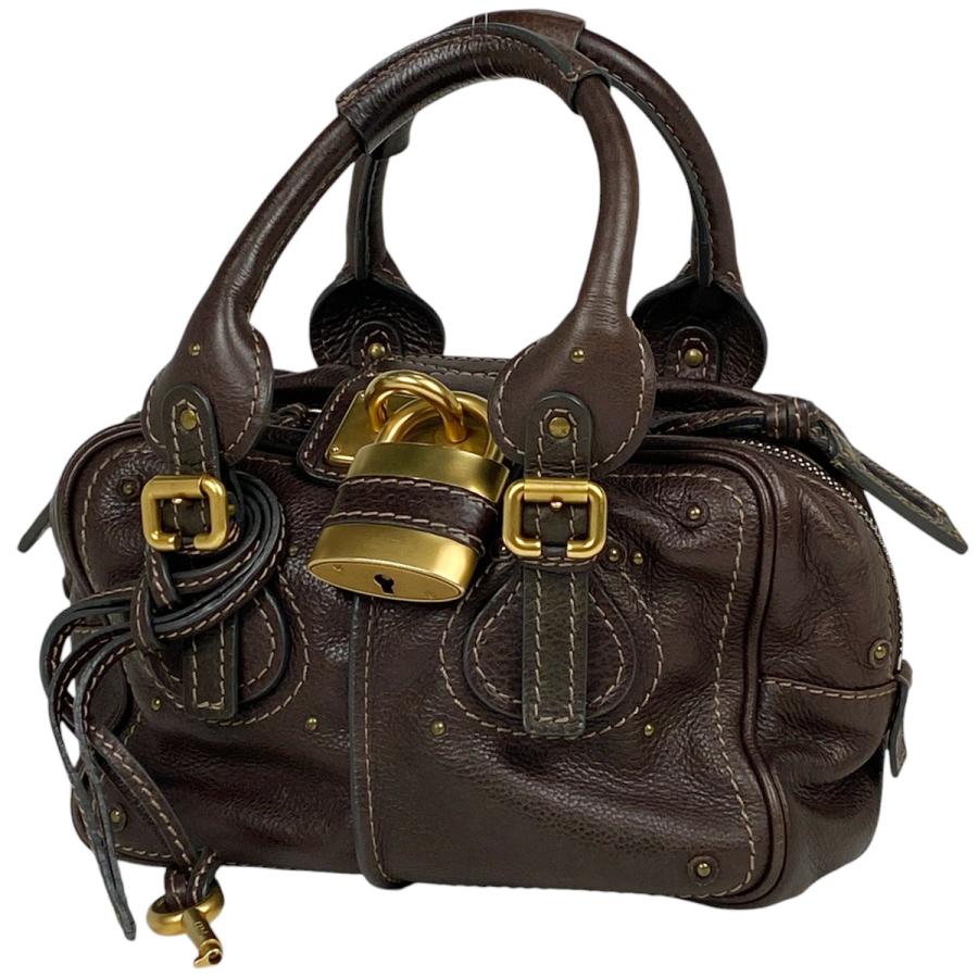 Chloe（クロエ） パディントン ハンドバッグ ミニ ハンドバッグ レザー