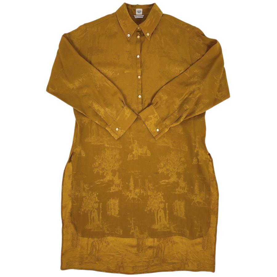 美品 HERMES エルメス アルファベット柄 長袖カットソー マルジェラ期