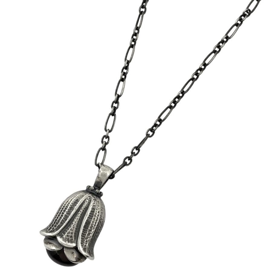 ジョージジェンセン Georg Jensen 2007 ガーネット ネックレス 