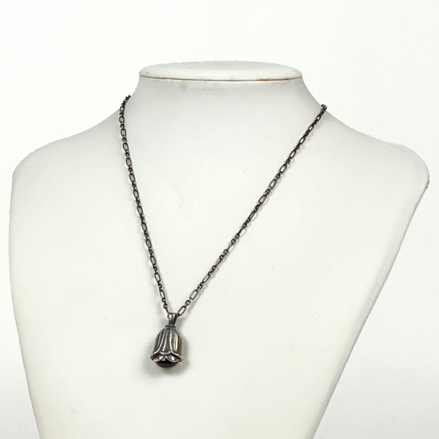 ジョージジェンセン Georg Jensen 2007 ガーネット ネックレス 