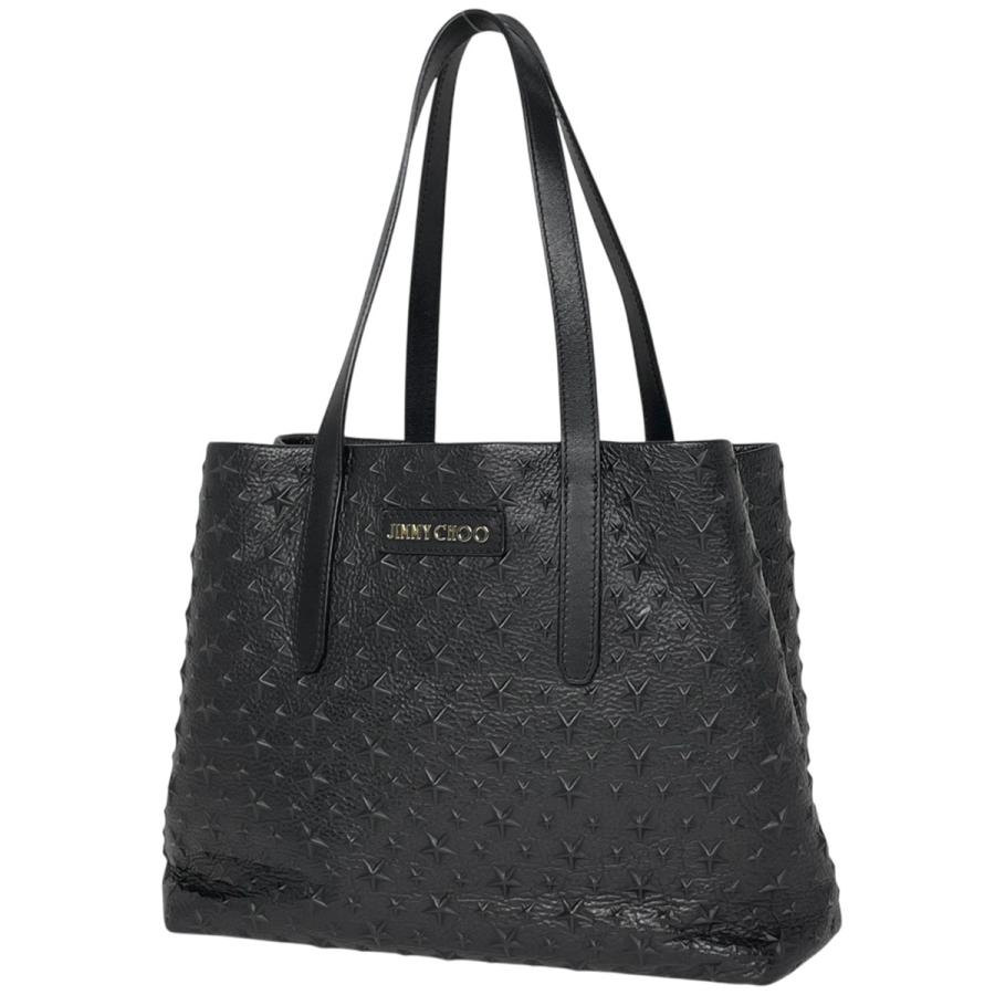 JIMMY CHOO（ジミーチュウ） ロゴ トートバッグ スタースタッズ