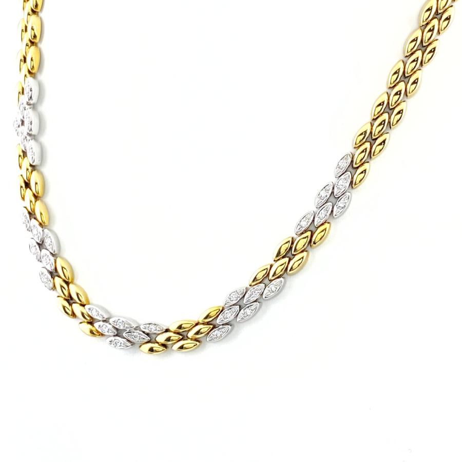 LONGINES（ロンジン） メレダイヤ デザインネックレス YG イエロー