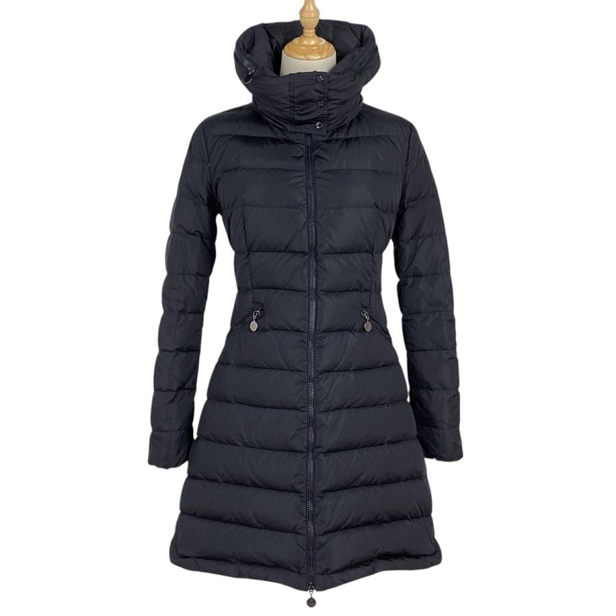 【極上美品】MONCLER モンクレール FLAMMEダウンコート グレー00 極上美品】MONCLER モンクレール FLAMMEダウンコート グレー00 極上美