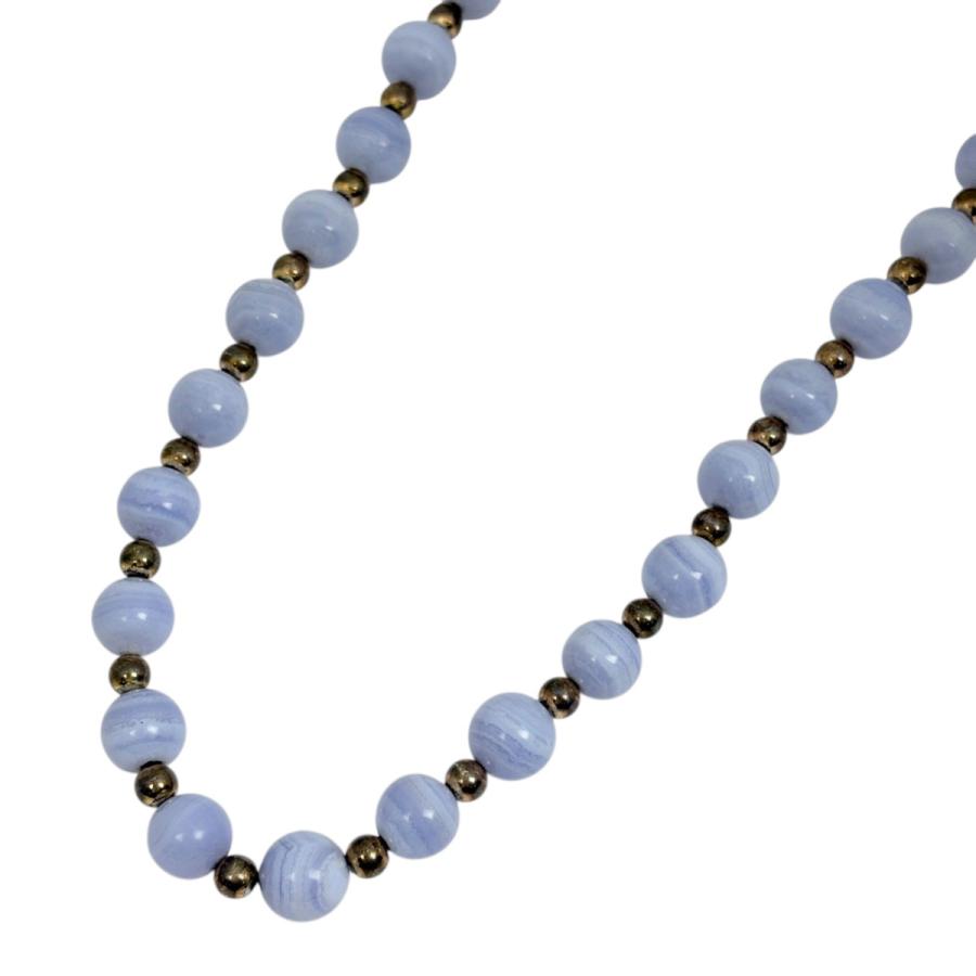 TIFFANY&Co.（ティファニー） ブルーレースアゲート ネックレス 