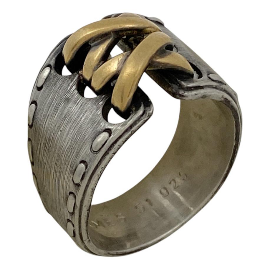 HERMES（エルメス） メキシコ リング 指輪 リング 9号 シルバー925