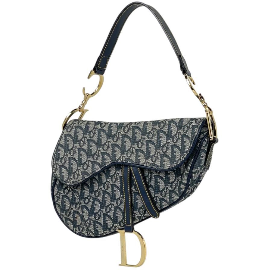 ディオール Dior トロッター柄 サドル ワン ショルダーバッグ Christian Dior（クリスチャン・ディオール） トロッター柄 サドル