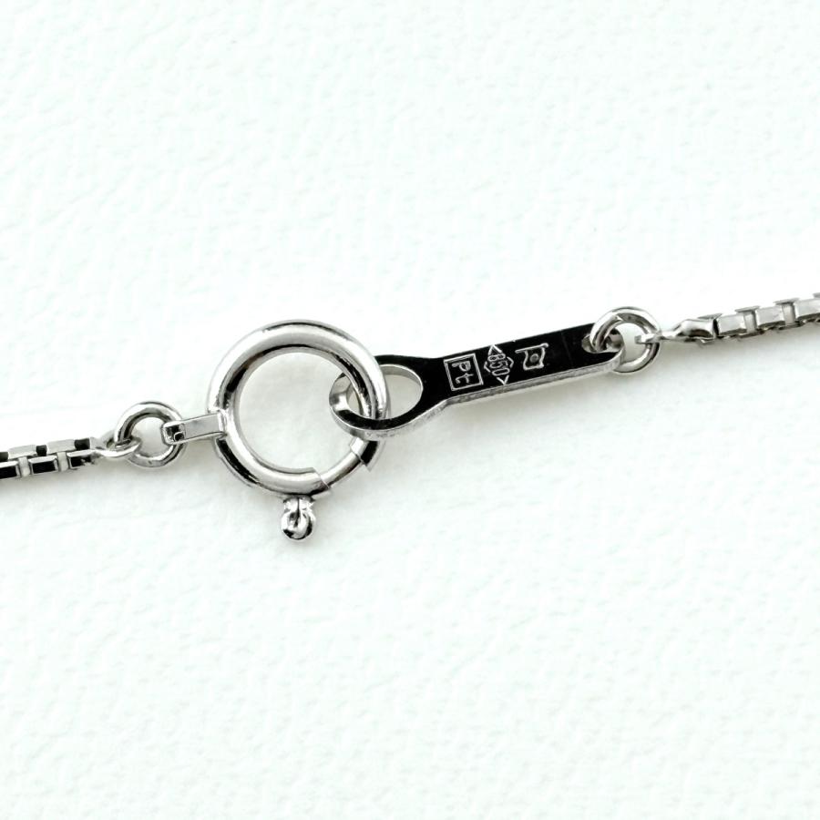 タサキ TASAKI エメラルド デザインネックレス プラチナ メレダイヤ