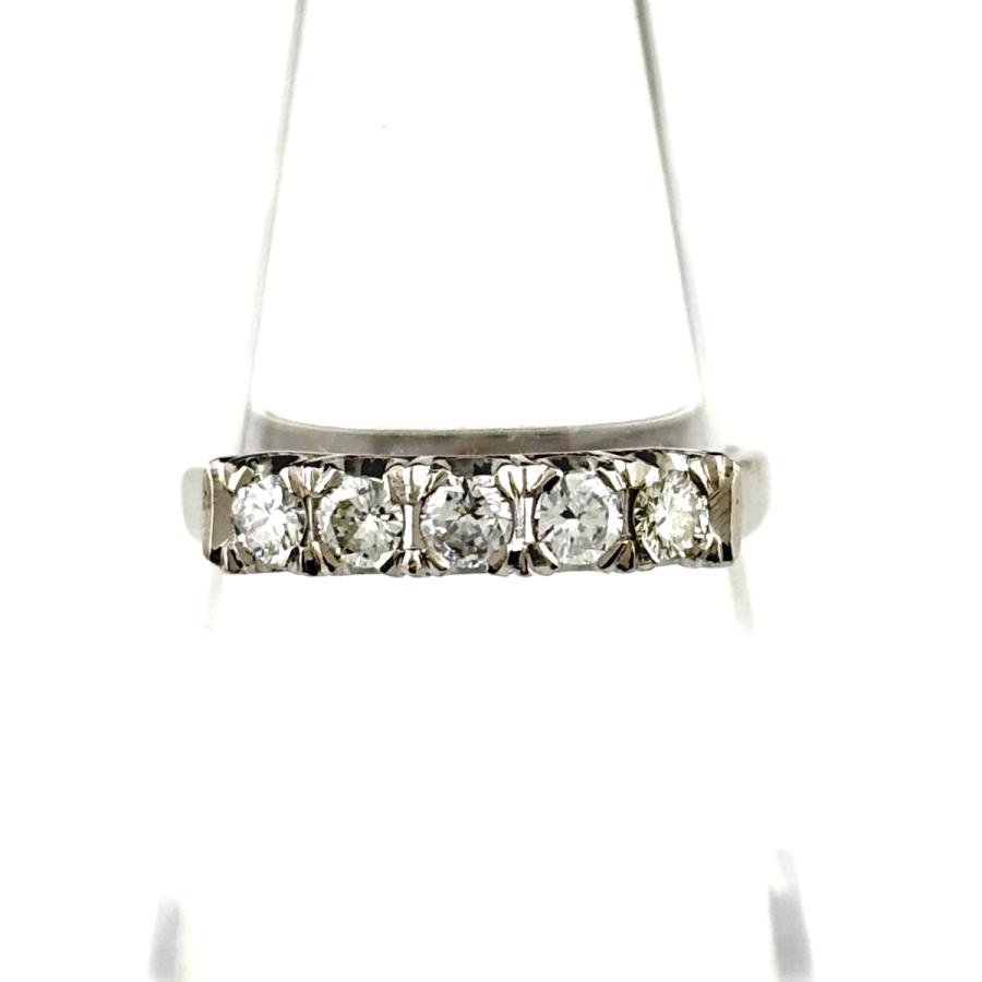 メレダイヤ デザインリング プラチナ 指輪 リング 9号 Pt900