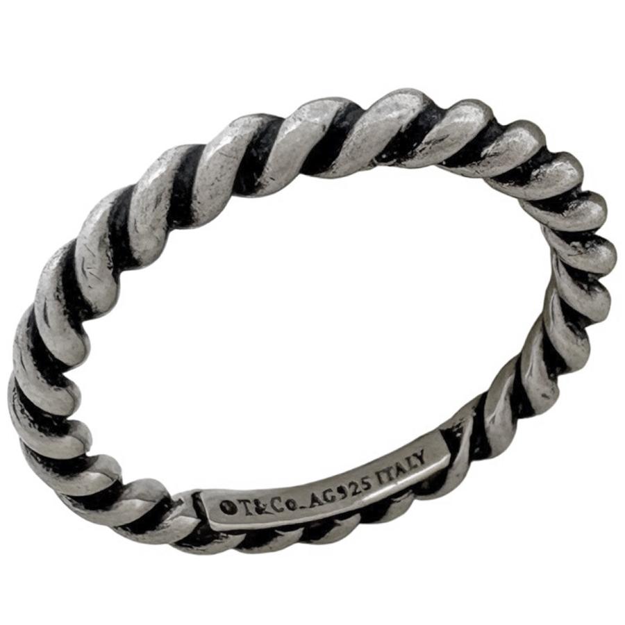 ティファニー ツイストリング シルバー925 TIFFANY&Co.（ティファニー） ツイスト リング 指輪 9号 シルバー925