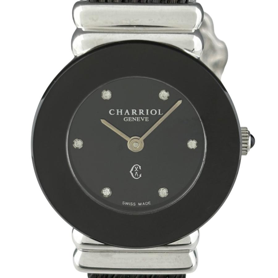 CHARRIOL シャリオール サントロペ Ref.028A腕時計　B-26 CHARRIOL（シャリオール） サントロペ ノアール 028BN 腕時計 SS