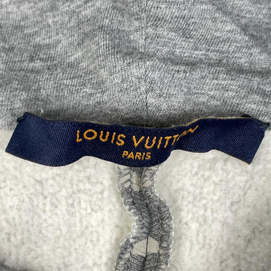 ルイ・ヴィトン Louis Vuitton モノグラム サークルカット フーディ パーカー トップス パーカー コットン グレー メンズ 中古 在庫一掃_7
