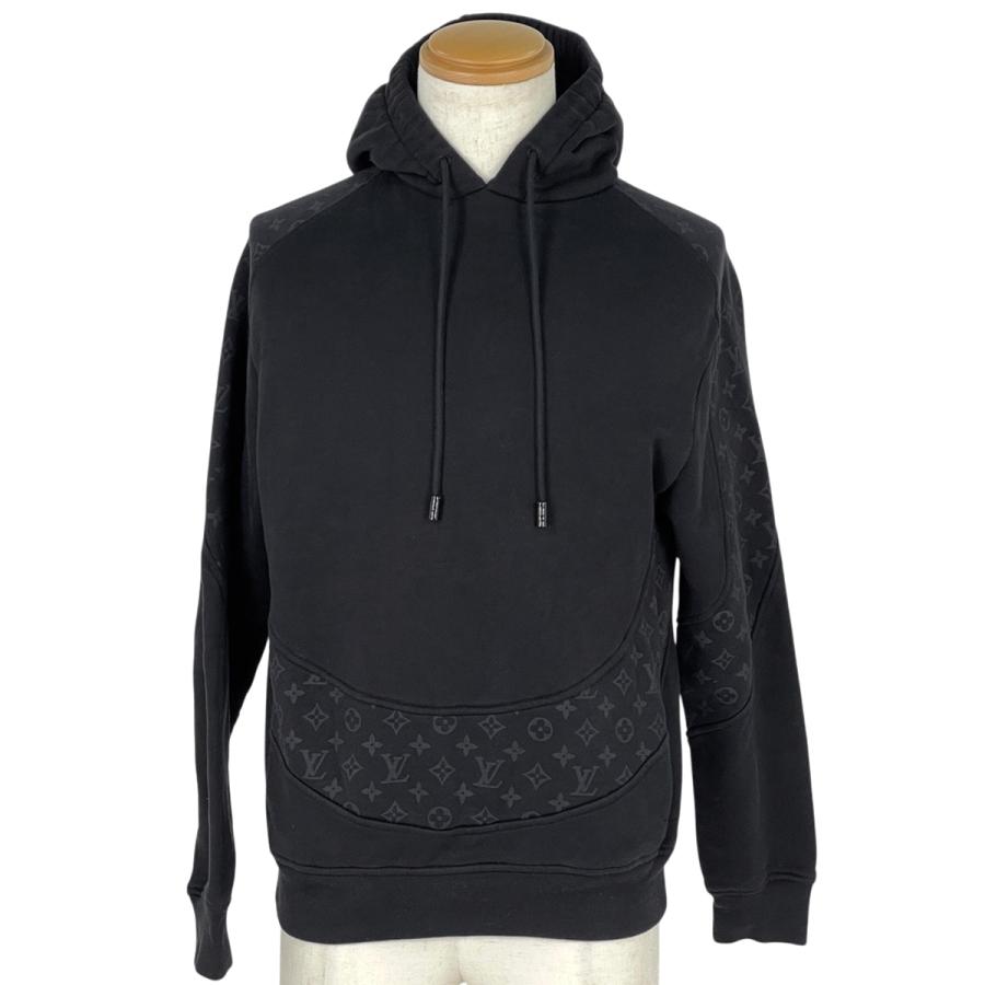 LOUIS VUITTON ルイヴィトン モノグラム サークルカット パーカー LOUIS VUITTON（ルイ・ヴィトン） モノグラム サークルカット フーディ