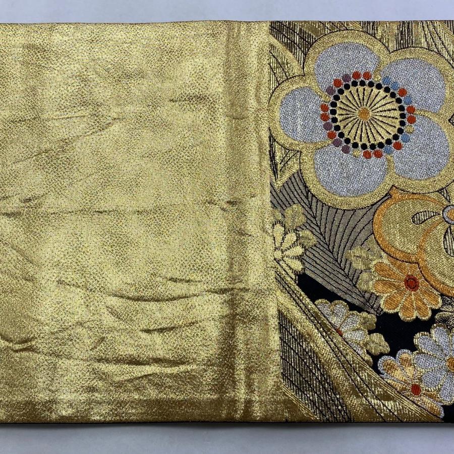 袋帯 松竹梅 煌びやかな金色 金糸 振袖 O-3217 袋帯 松竹梅 煌びやかな金色 金糸 振袖 O-3217 着物 きもの kimono