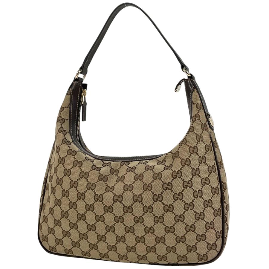 GUCCI グッチ GGキャンバス GG柄 ショルダーバッグ 斜め掛け ブラウン GUCCI（グッチ） 斜め掛けショルダーバッグ GGスプリームキャンバス