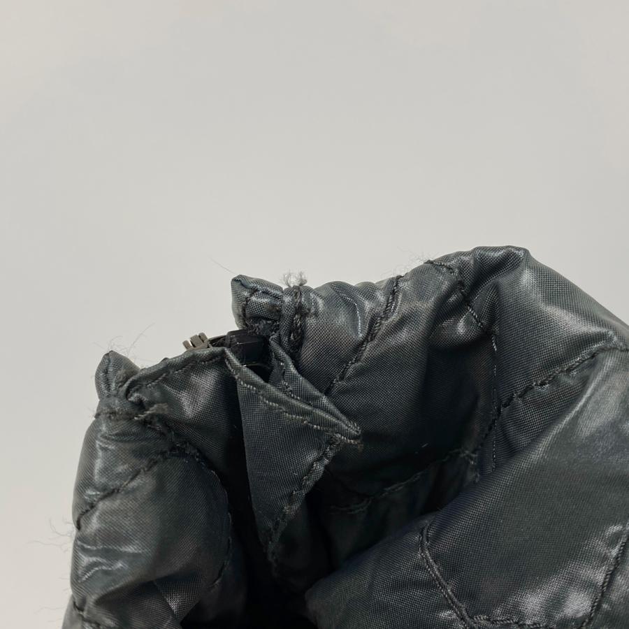 MONCLER（モンクレール） キルティング ロングコート ベルト付き 