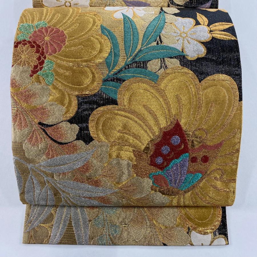 【美品】 袋帯 秀品 全通 正絹 【中古】 美品】 袋帯 秀品 全通 正絹 【中古】の通販 by バイセル ラクマ店｜ラクマ