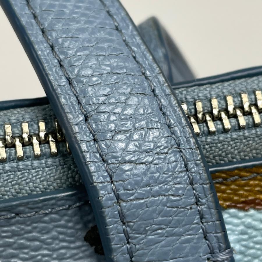 COACH（コーチ） ロゴ トートバッグ フラワー柄 トートバッグ レザー