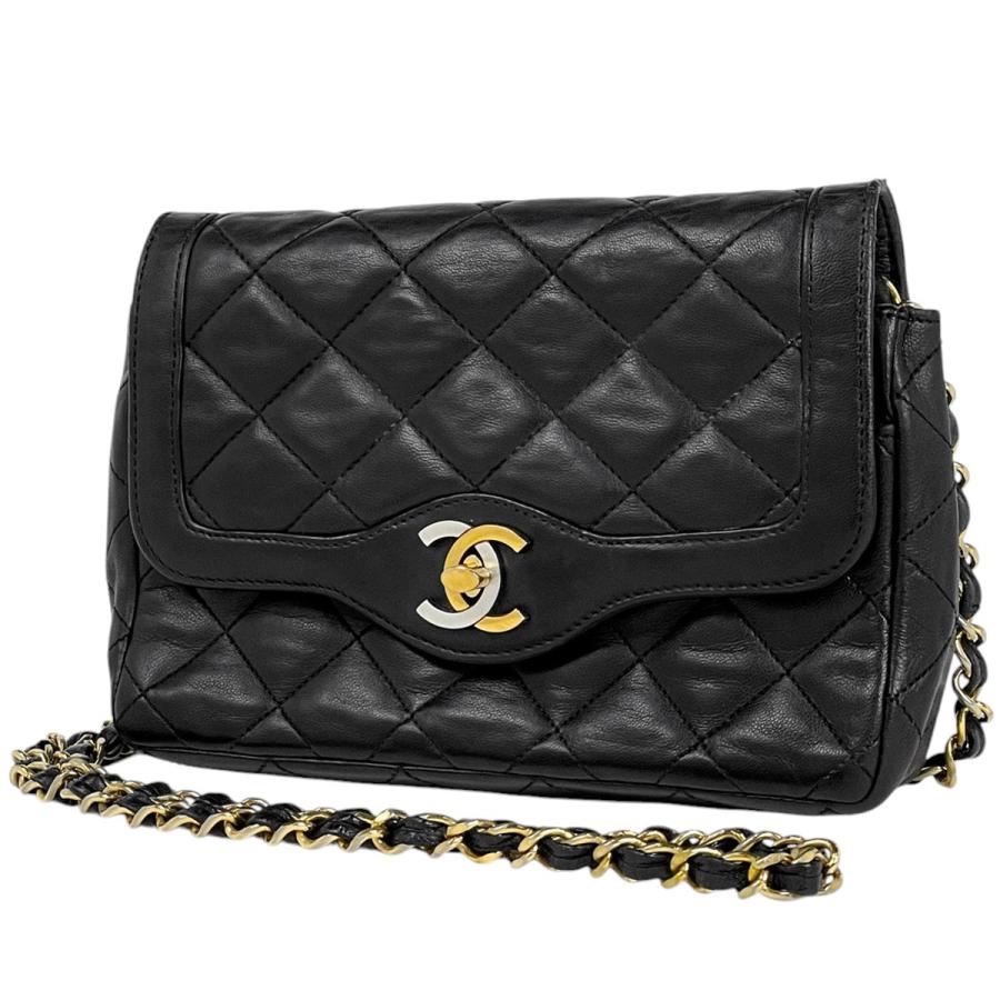 CHANEL シャネル パリ限定 ミニ マトラッセ シングルフラップ チェーン