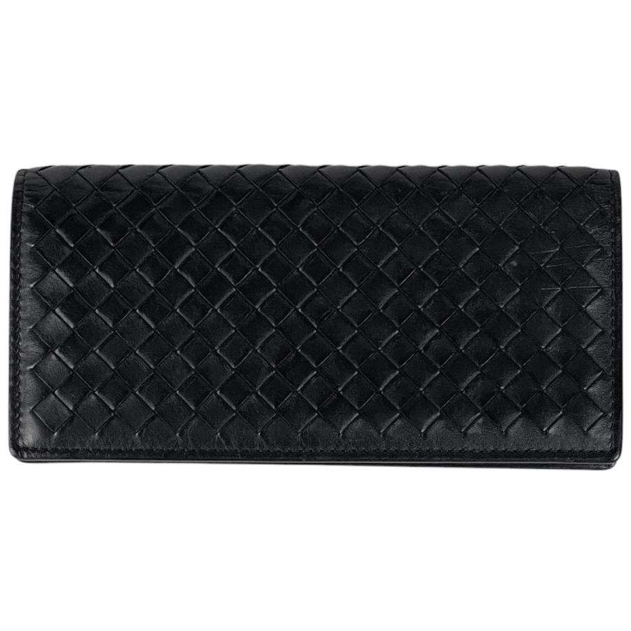 ボッテガヴェネタ BOTTEGAVENETA イントレチャート 二つ折り 長財布