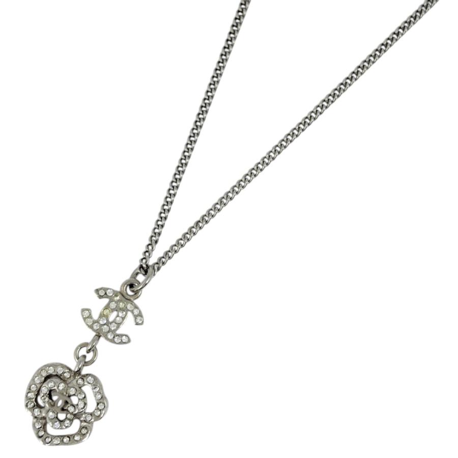 CHANEL（シャネル） ネックレス ココマーク カメリア シルバーメッキ
