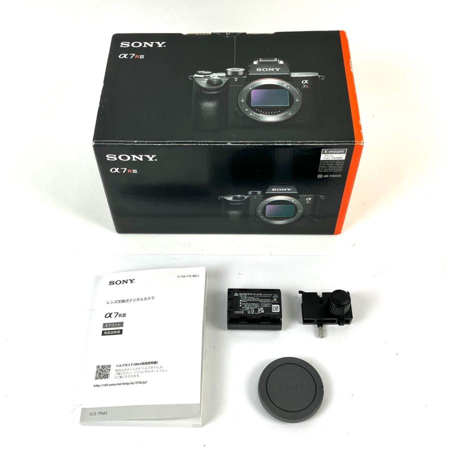 ソニー SONY α7RIII ボディ ILCE-7RM3 前期 デジタル ミラーレス 一眼