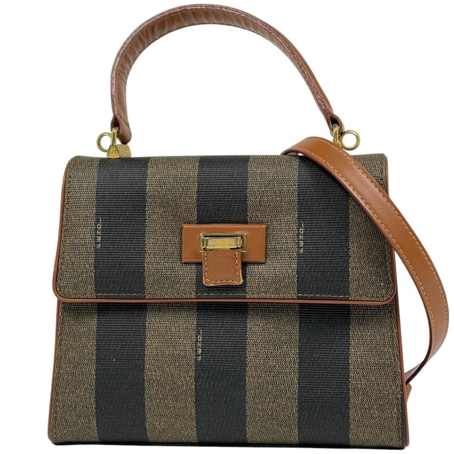 FENDI（フェンディ） ペカン柄 2WAY ショルダーバッグ ハンドバッグ 
