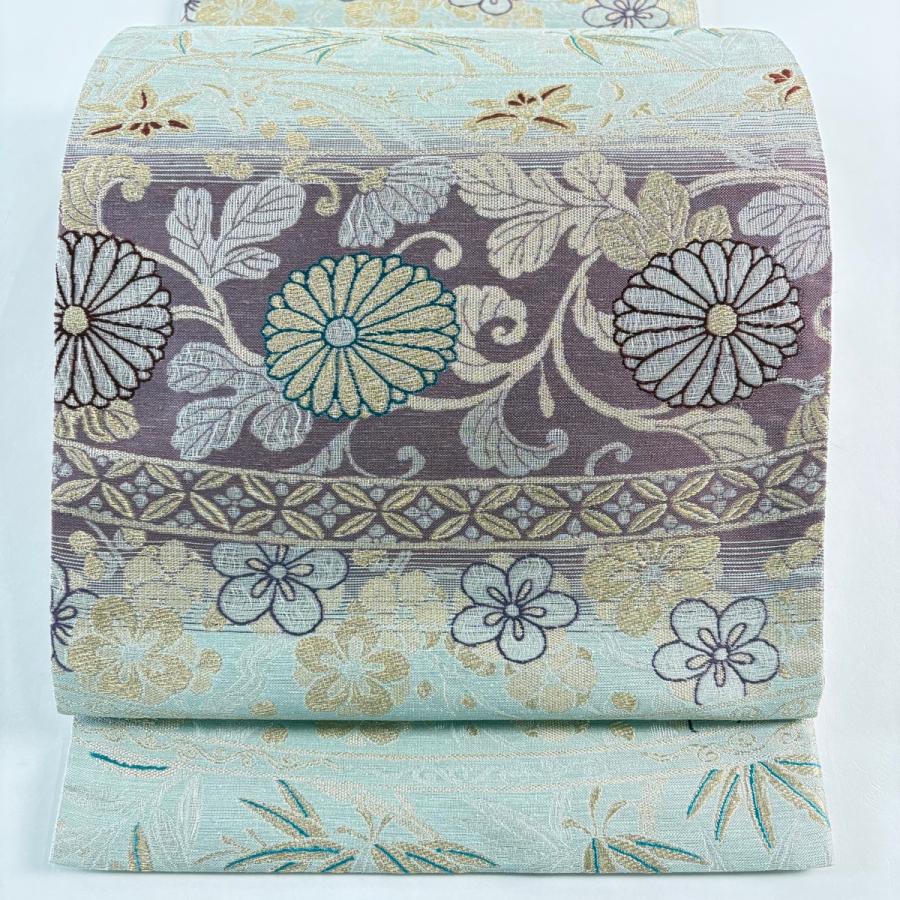 【美品】 袋帯 名品 全通 正絹 【中古】 美品】 袋帯 名品 全通 正絹 【中古】の通販 by バイセル ラクマ店｜ラクマ
