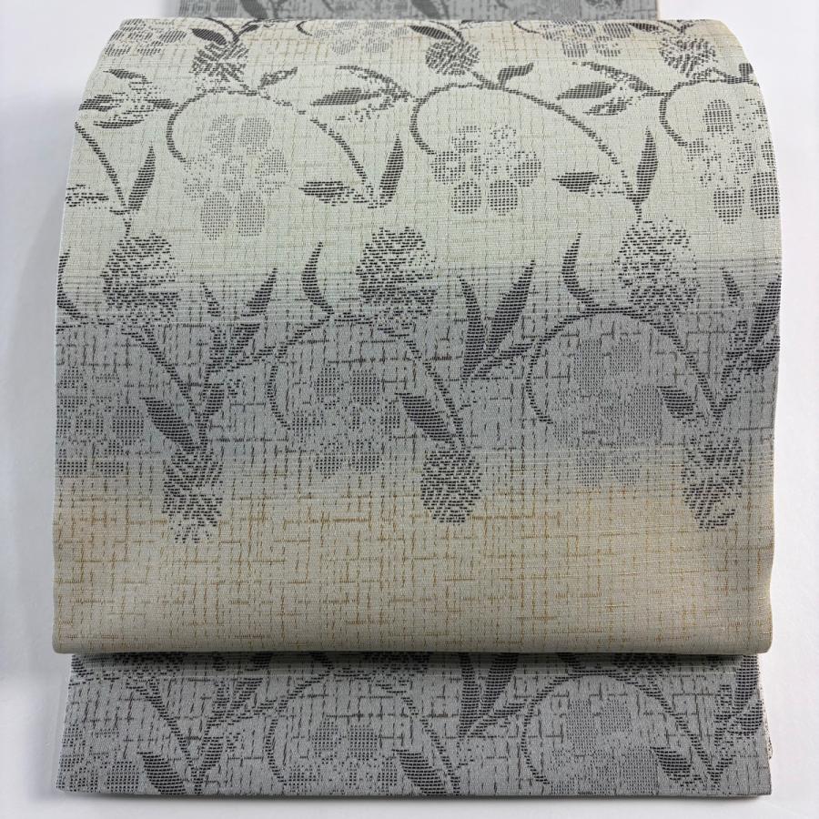 正絹 袋帯 USED美品 袋帯 美品 名品 六通 正絹 【中古】 割引