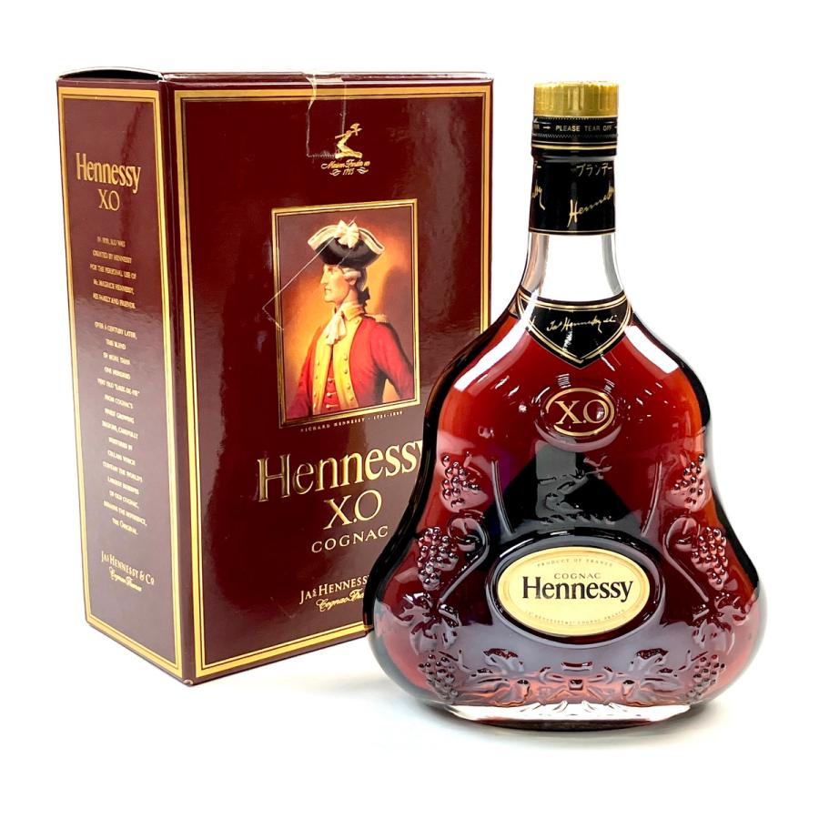 ヘネシー Hennessy XO 金キャップ クリアボトル 700ml ブランデー