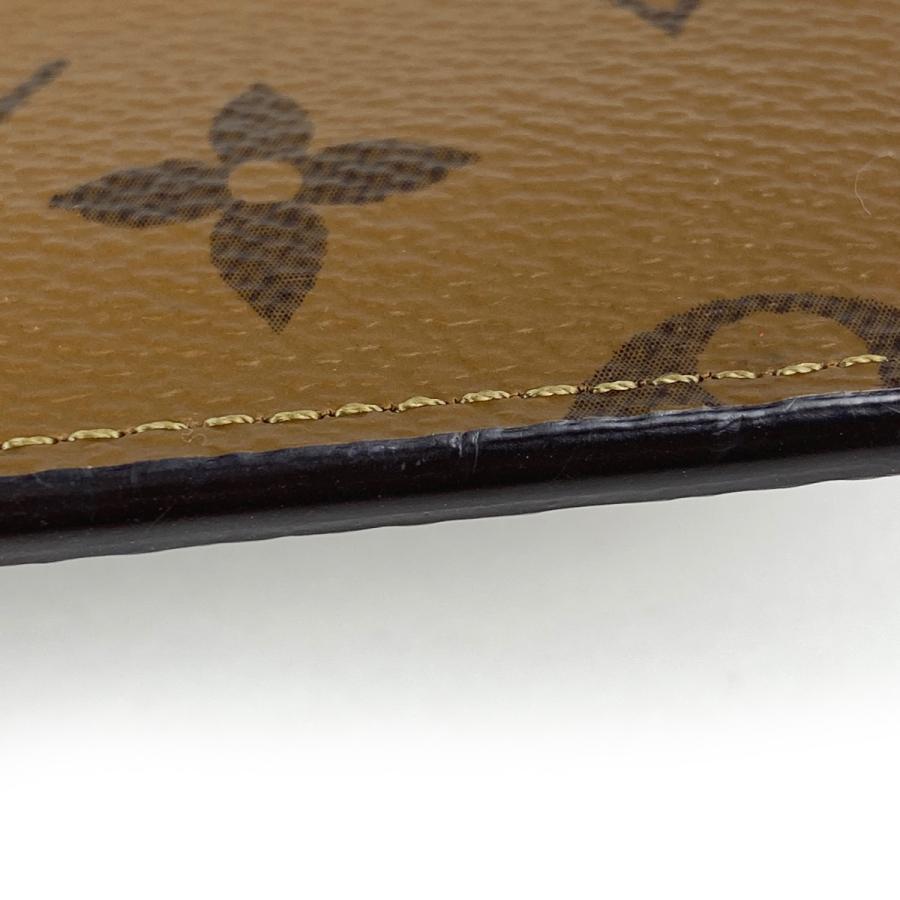 ルイヴィトン　モノグラム ポルトカルト・ロミー  M81912【Sランク】(中古) ルイ・ヴィトン LOUIS VUITTON ポルトカルト・ロミー M81912 ブラウン