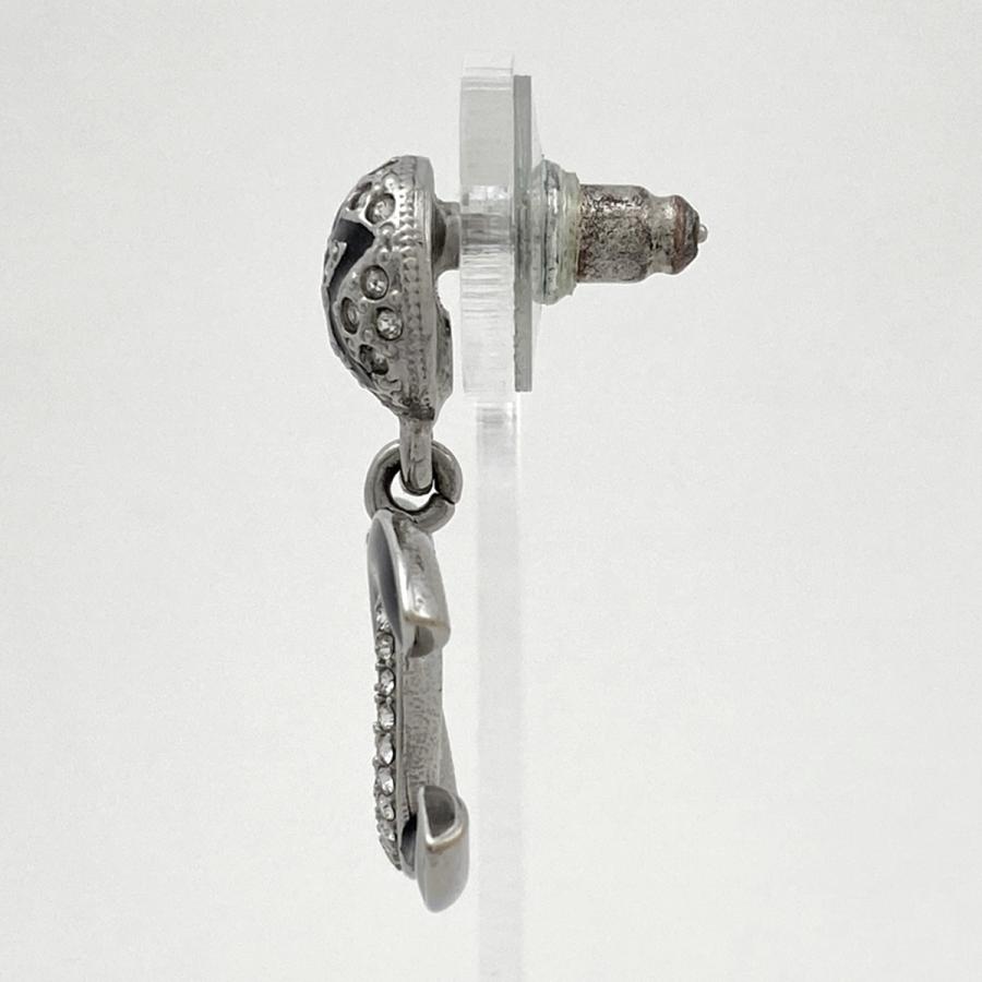 CHANEL（シャネル） ココマーク ラインストーン ピアス スイング