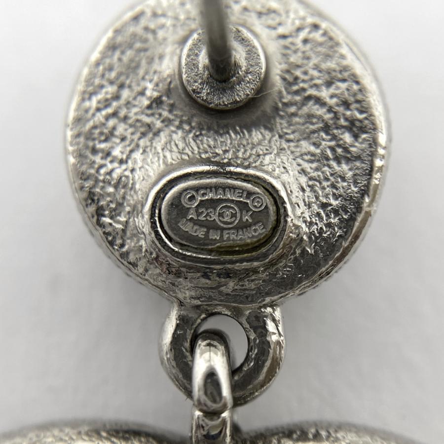 CHANEL（シャネル） ココマーク ラインストーン ピアス スイング