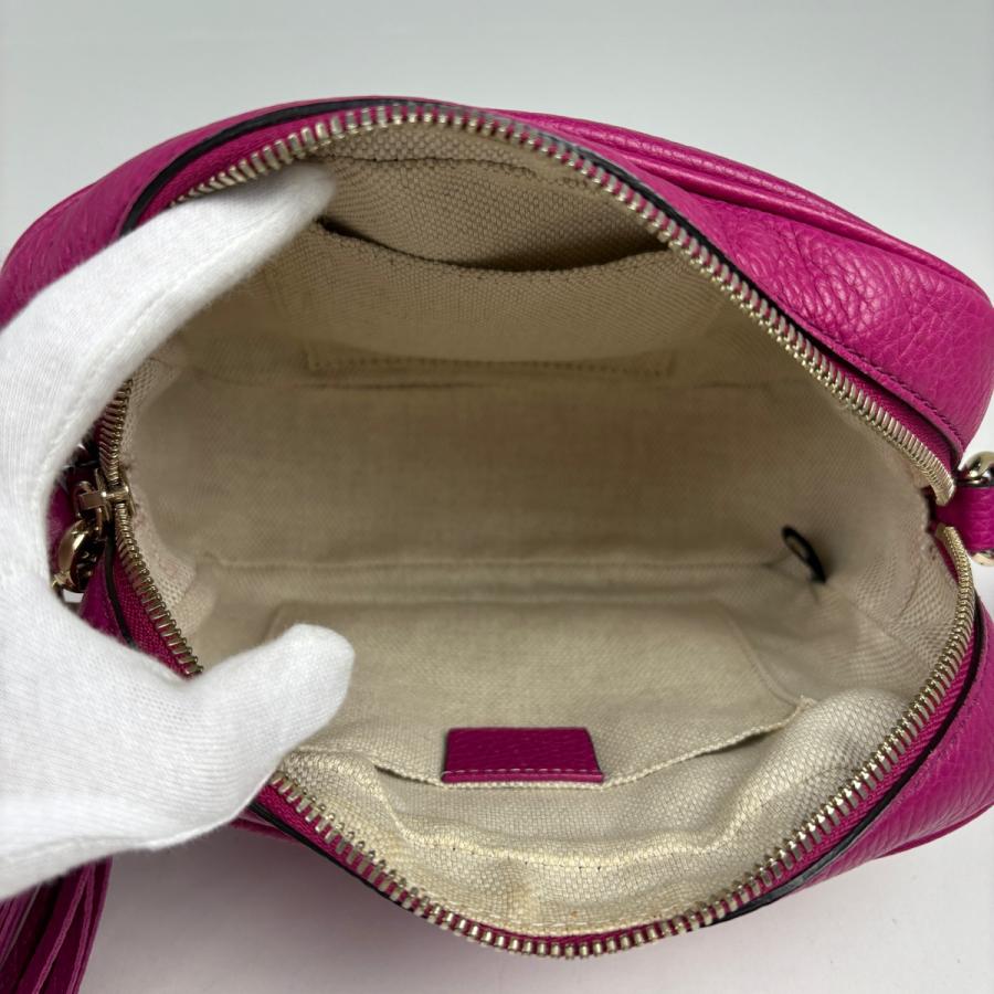 GUCCI（グッチ） ソーホー ショルダーバッグ タッセル フリンジ 