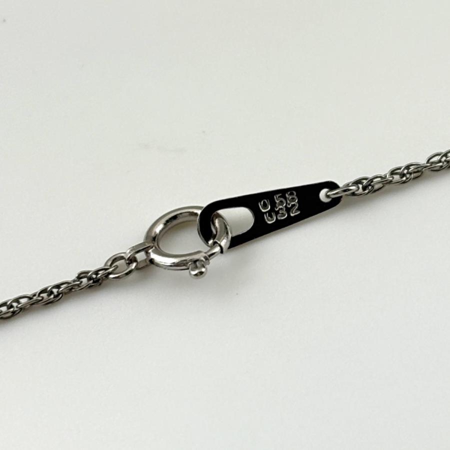 ルビー デザインネックレス プラチナ メレダイヤ ペンダント