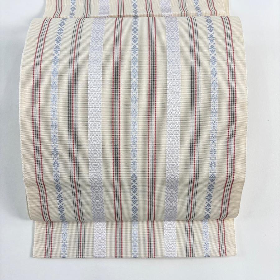 名古屋帯 逸品 証紙あり 博多織 夏帯 紗 松葉仕立て 八寸名古屋帯 献上