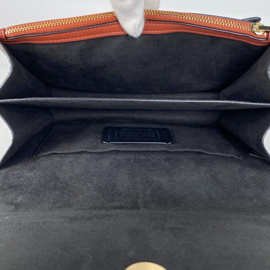COACH（コーチ） シグネチャー チェーン スタッズ ショルダーバッグ 