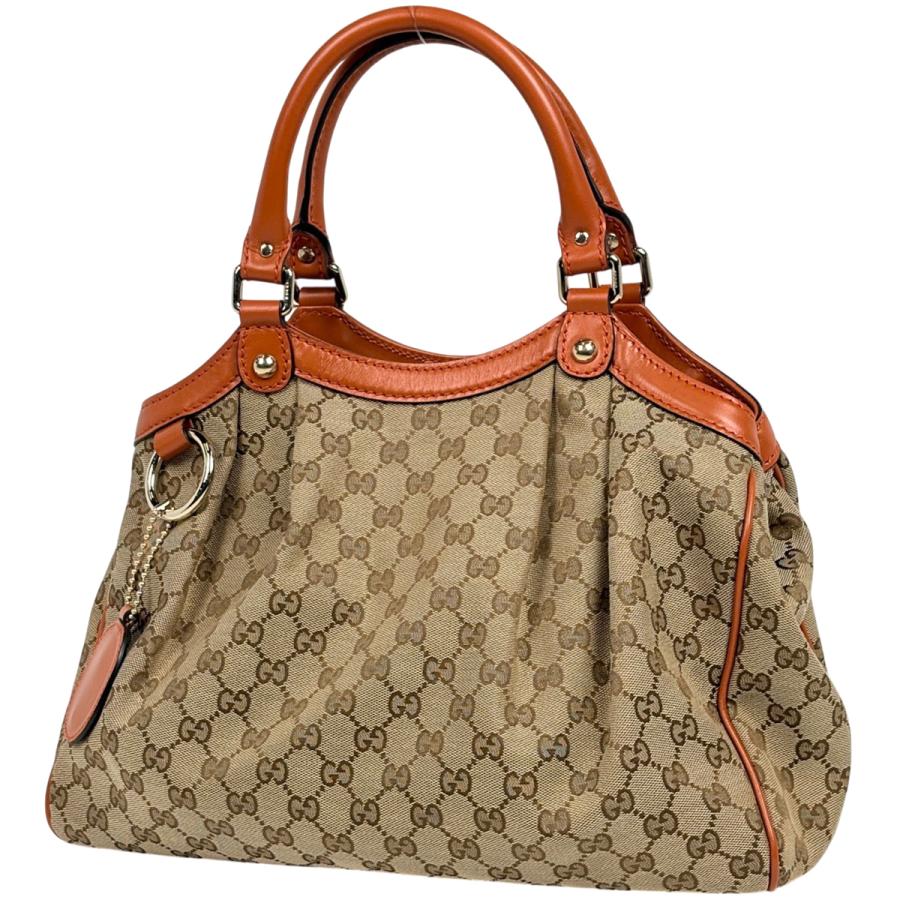 GUCCI（グッチ） GUCCI GG柄 スーキー ハンドバッグ GGキャンバス