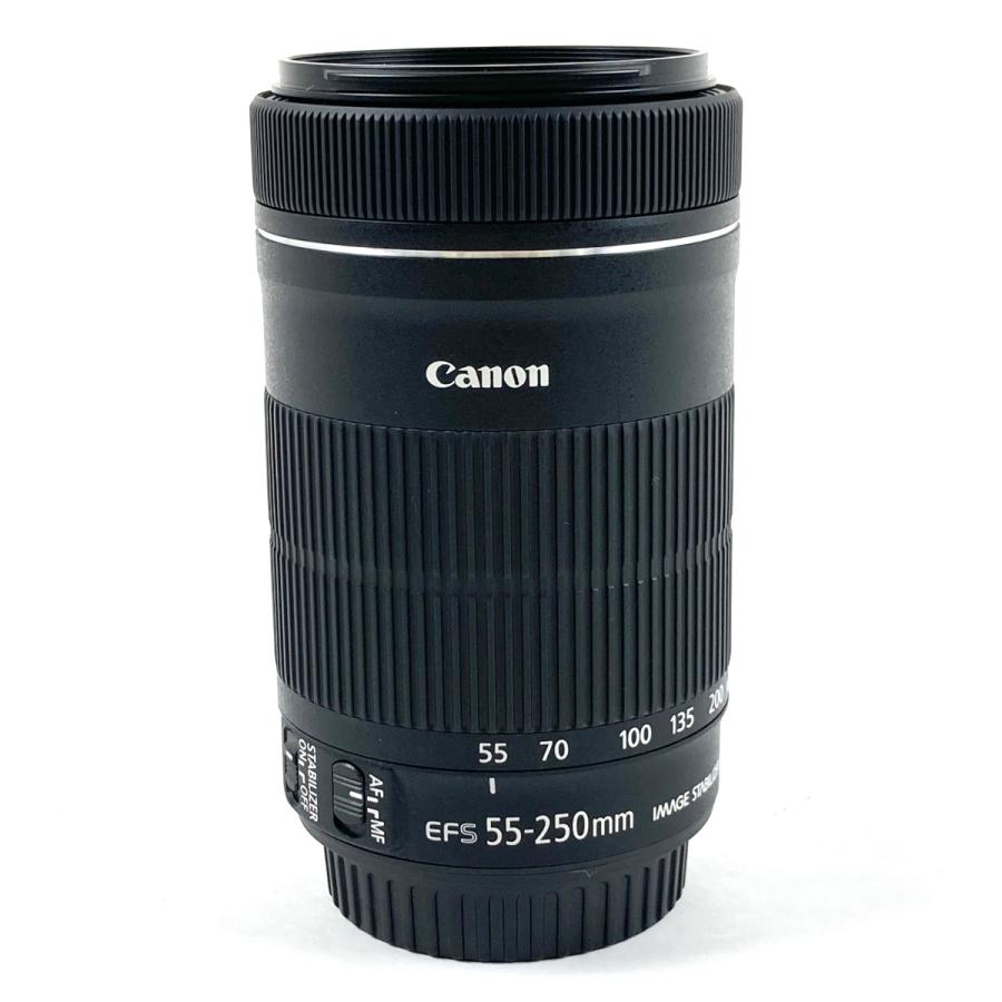 美品Canon レンズ EFS 55-250mm 1:4-5.6 中古品 キヤノン（Canon） 望遠レンズ 未使用品 保証 EF-S 55-250mm F4-5.6 IS