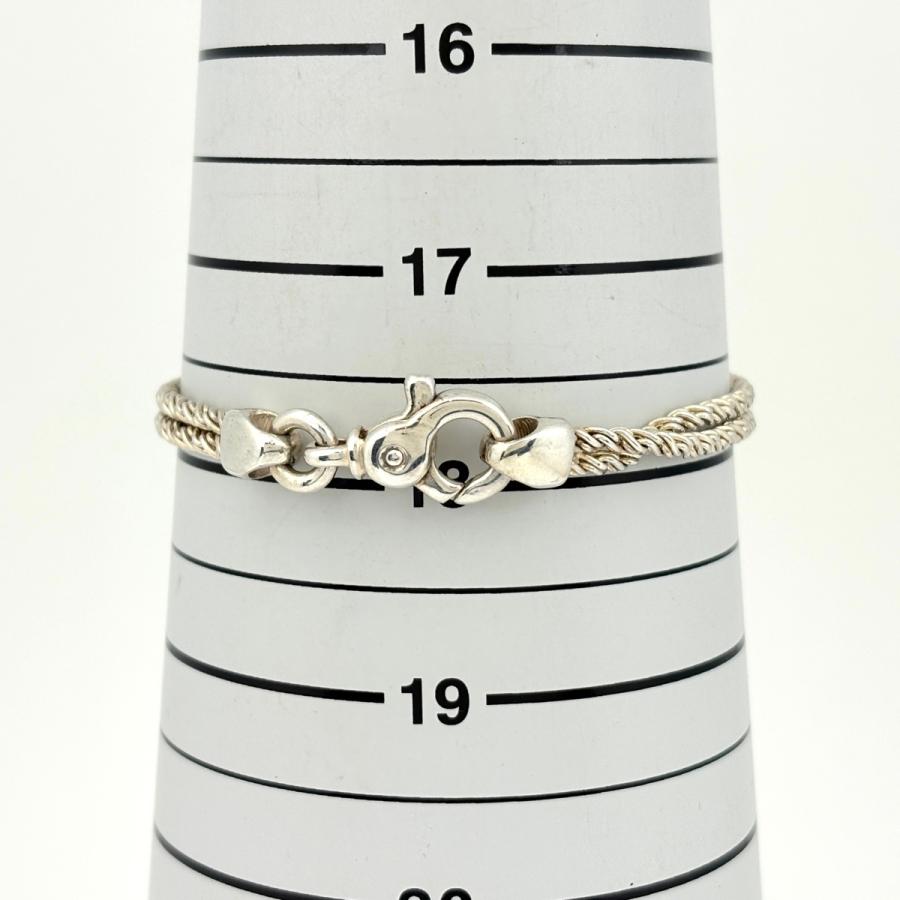 TIFFANY&Co（ティファニー） ダブルノット カフス シルバー TIFFANY&Co.（ティファニー） ノット ダブルロープ ブレスレット